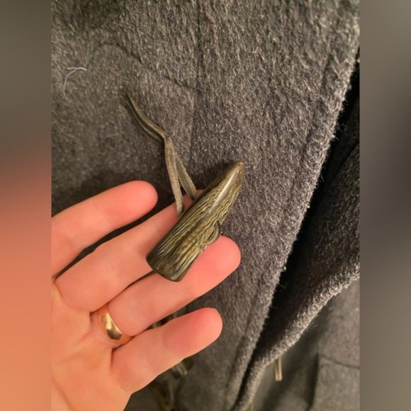 SOLD Vintage Grey Gloverall Made in England Duffle Coat - Picture 7 of 9